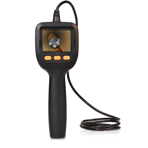 JNIMCAM24 - Flexible, Waterproof Micro-Inspection Camera with 2.4" Color LCD Screen